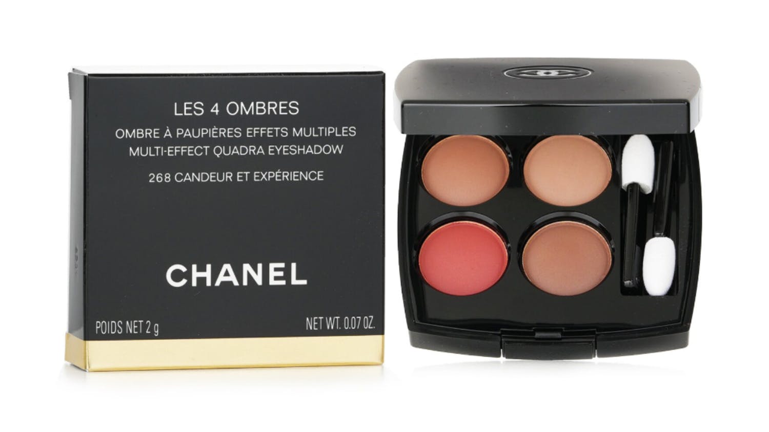 Chanel Les 4 Ombres Quadra Eye Shadow - No. 268 Candeur Et Experience - 2g/0.07oz