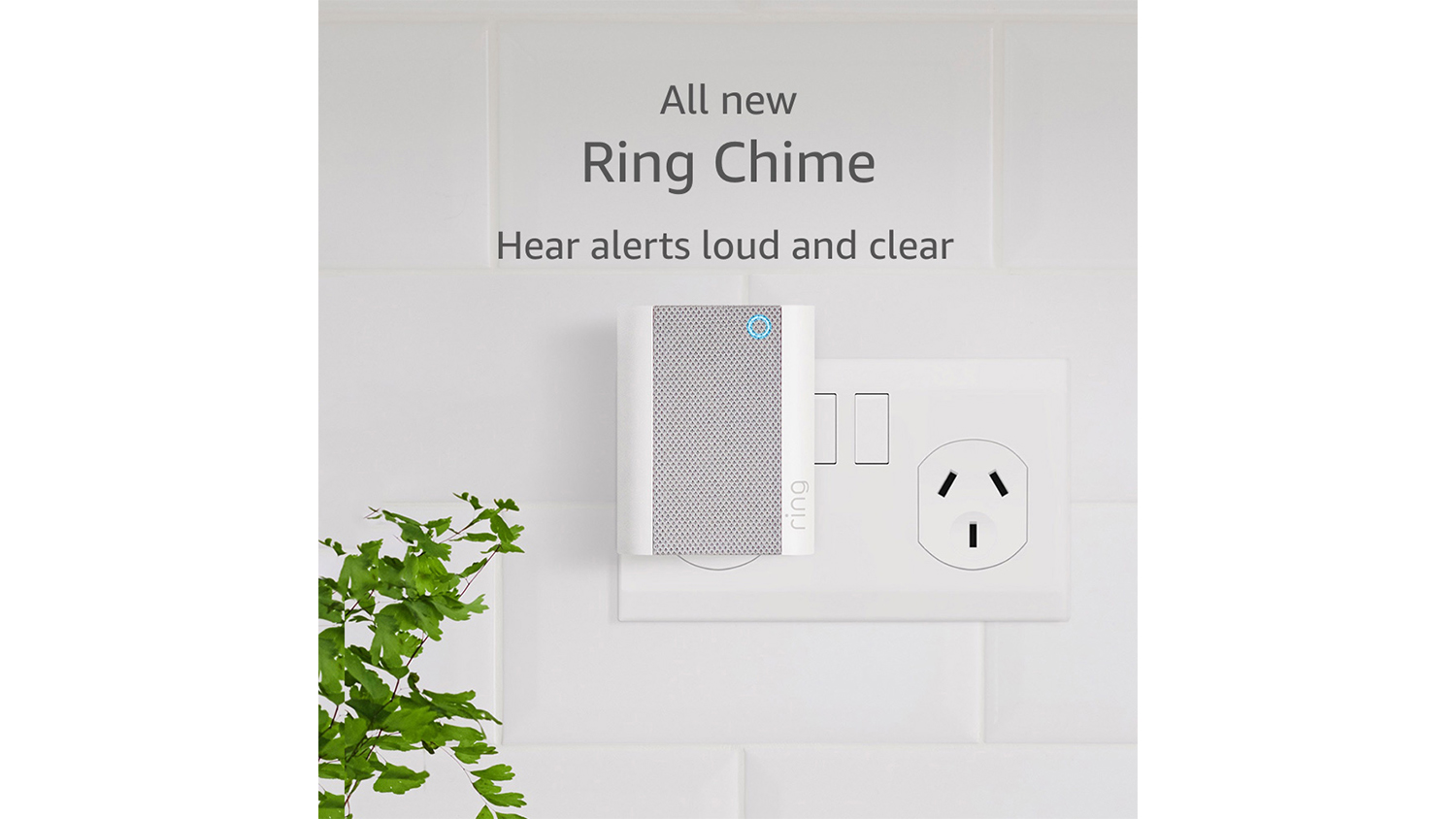 Ring Video Doorbell (2nd Gen) with Chime Satin Nickel (Wireless