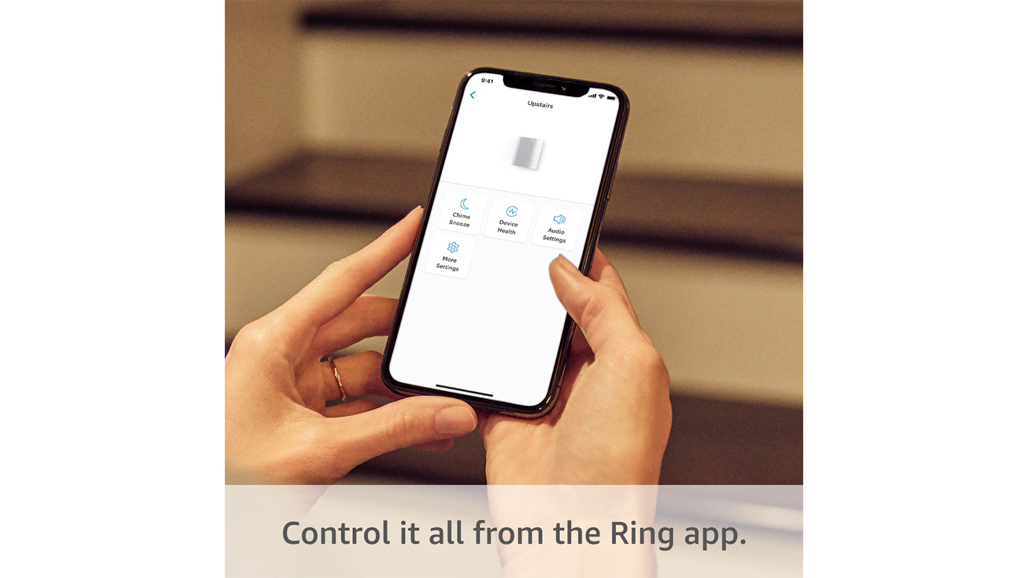 Ring Video Doorbell (2nd Gen) with Chime Satin Nickel (Wireless