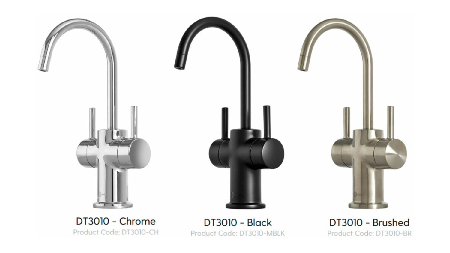 InSinkErator Near-Boiling & Chilled Multi Tap - Matte Black (DualTap/DT3010-MBLK)