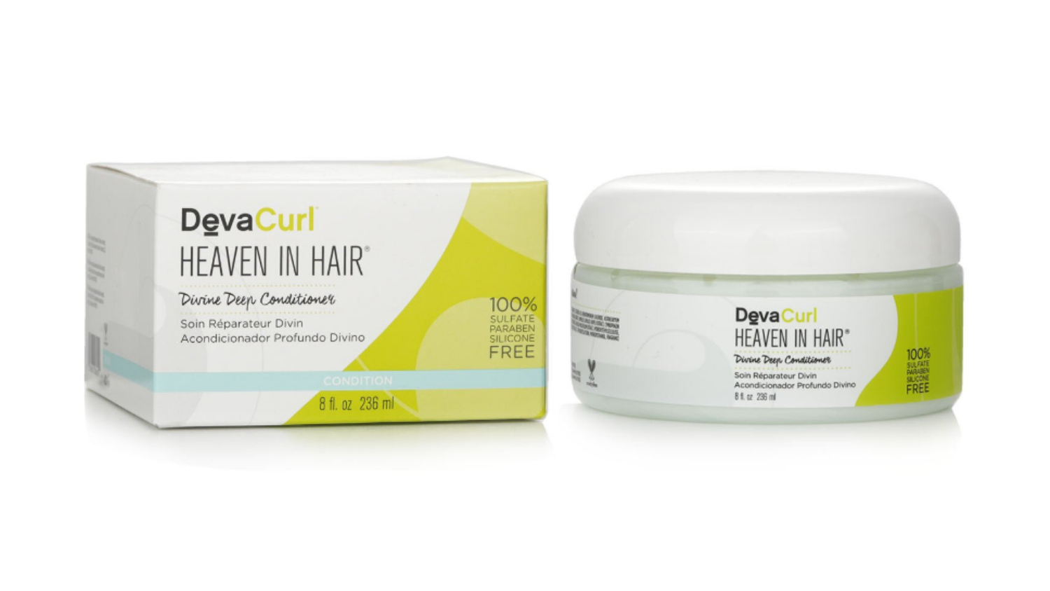 DevaCurl Heaven In Hair (Divine Deep Conditioner - For All Curl Types) - 236ml/8oz