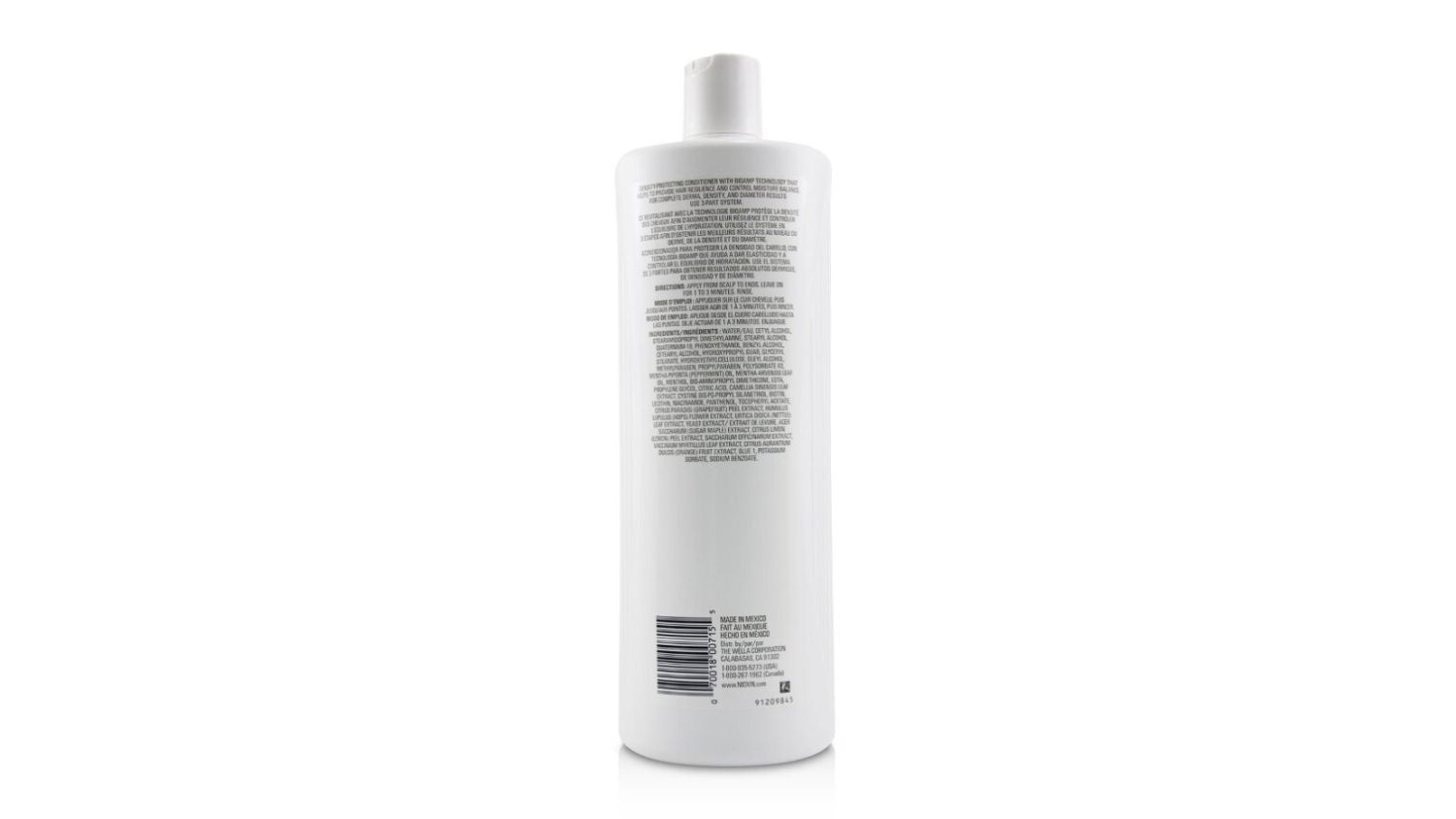 Nioxin Density System 2 Scalp Therapy Conditioner (Natural Hair, Progressed Thinning) - 1000ml/33.8oz