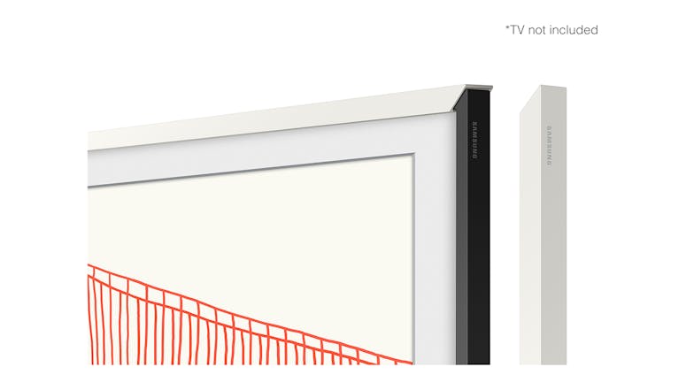 Samsung 65" Modern Frame Bezel for The LS03A & LS03B Frame TV - Modern White (VG-SCFA65WTBRU)