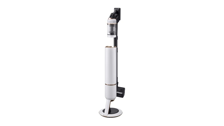 Samsung Bespoke Jet Plus Pet Handstick Vacuum Cleaner with All-in-one Clean Station - Misty White