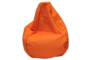 Studio Premium Canvas Bean Bag by Dunlop Living - Orange