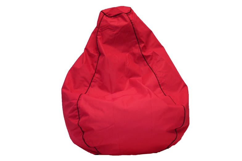Studio Premium Canvas Bean Bag by Dunlop Living - Red