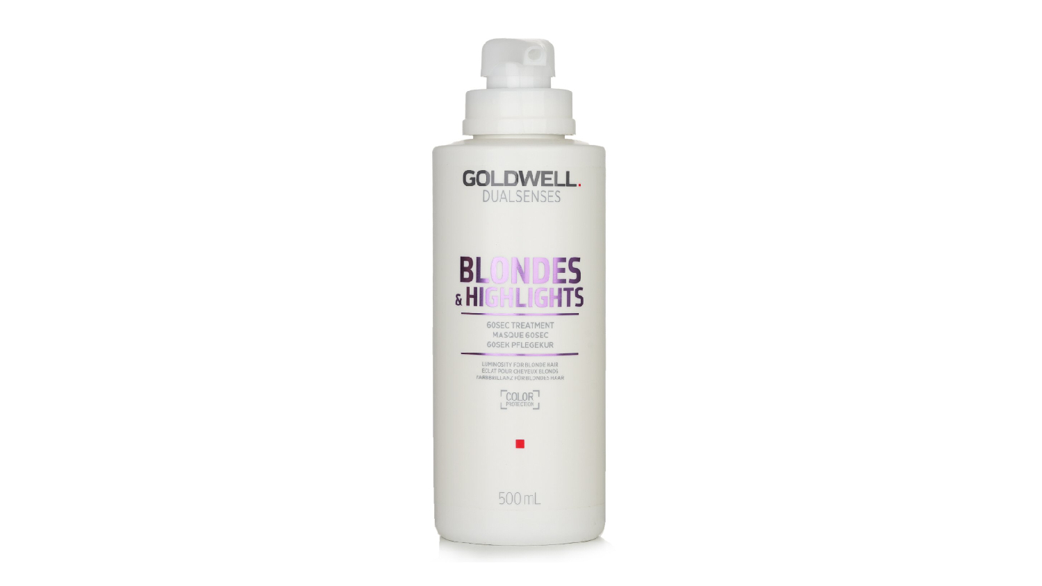 Goldwell Dual Senses Blondes & Highlights 60SEC Treatment (Luminosity For Blonde Hair) - 500ml/16.9oz