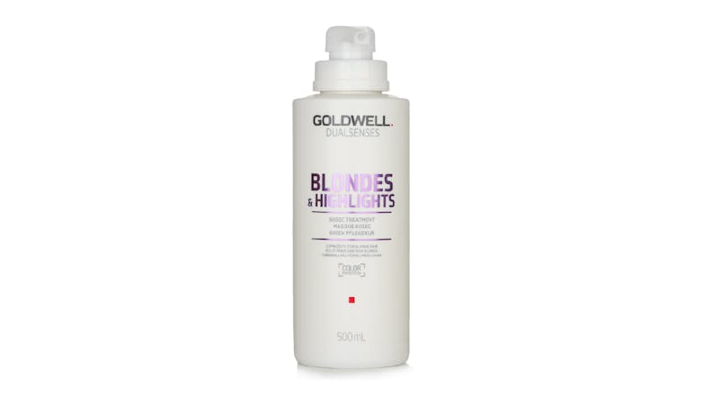Goldwell Dual Senses Blondes & Highlights 60SEC Treatment (Luminosity For Blonde Hair) - 500ml/16.9oz
