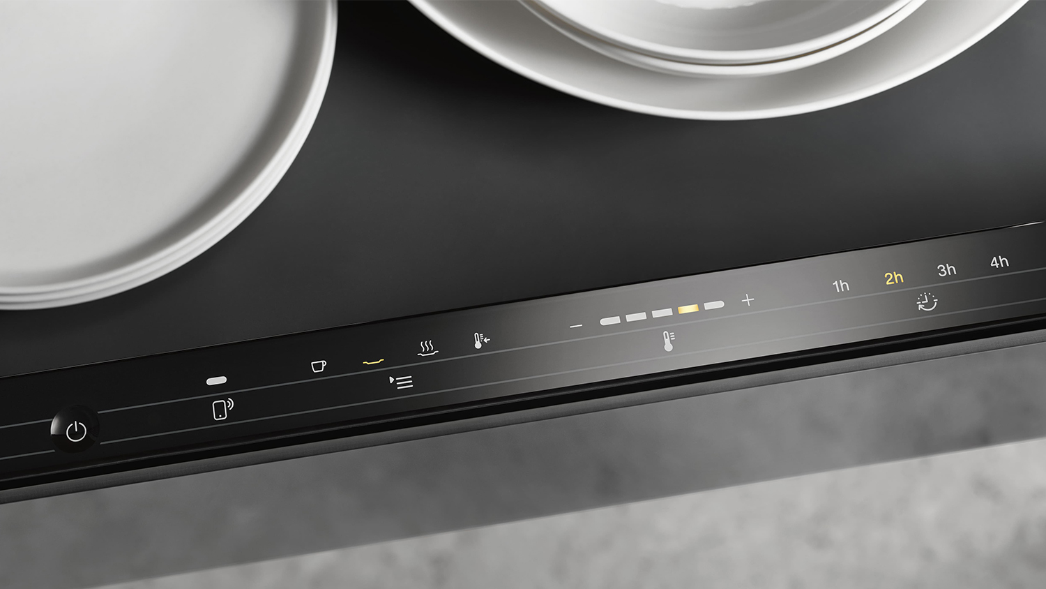 Miele 14cm BuiltIn Warming Drawer Obsidian Black (ESW 7010/11135170