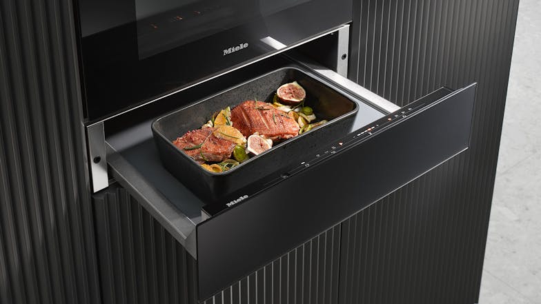 Miele 14cm Built-In Warming Drawer - Obsidian Black (ESW 7010/11135170)