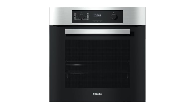 Miele 60cm 8 Function Built-In Oven - Clean Steel (H 2267-1 B/11127690)