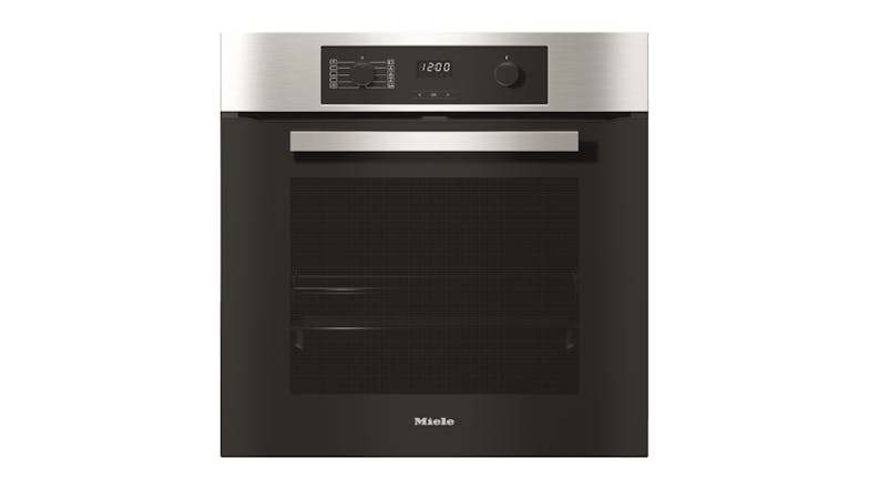 Miele 60cm 7 Function Built-In Oven - Clean Steel (H 2267-1 BP/11127700)