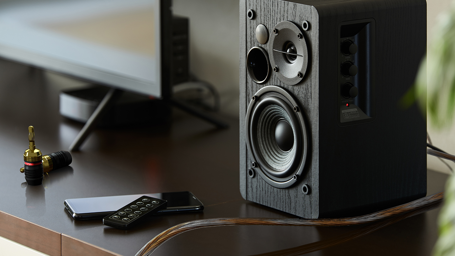 One Products Speaker Cable for Home Theatre & Audio Set-up - 30.48m (OCSPK001S-100)