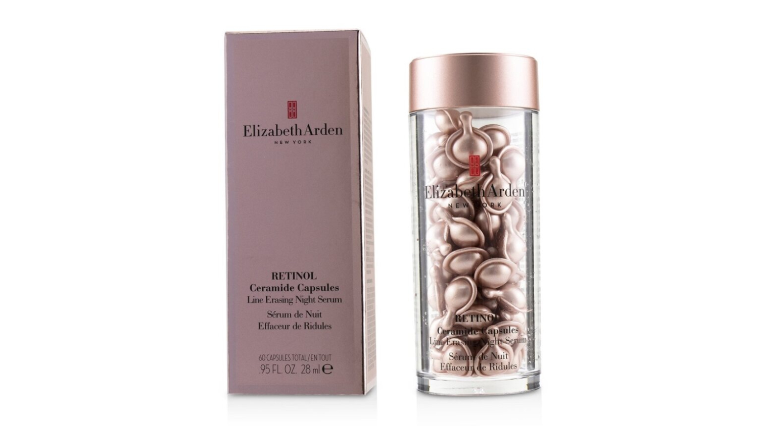 Elizabeth Arden Ceramide Retinol Capsules - Line Erasing Night Serum - 60 Caps"