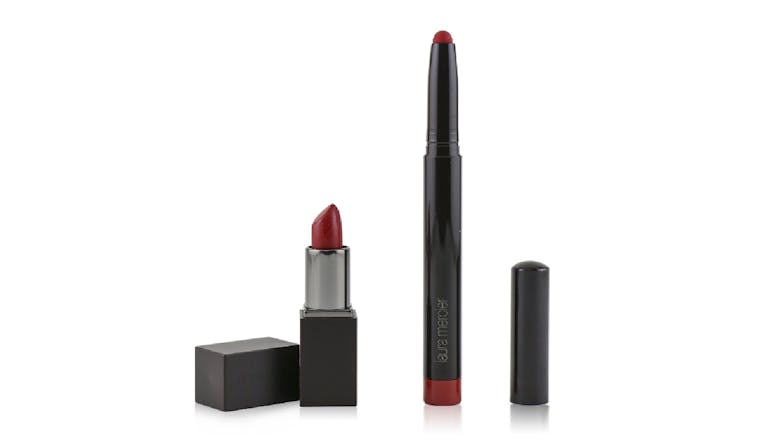 Velour A Deux Lip Duo (2x Lipstick) - Red - 2pcs