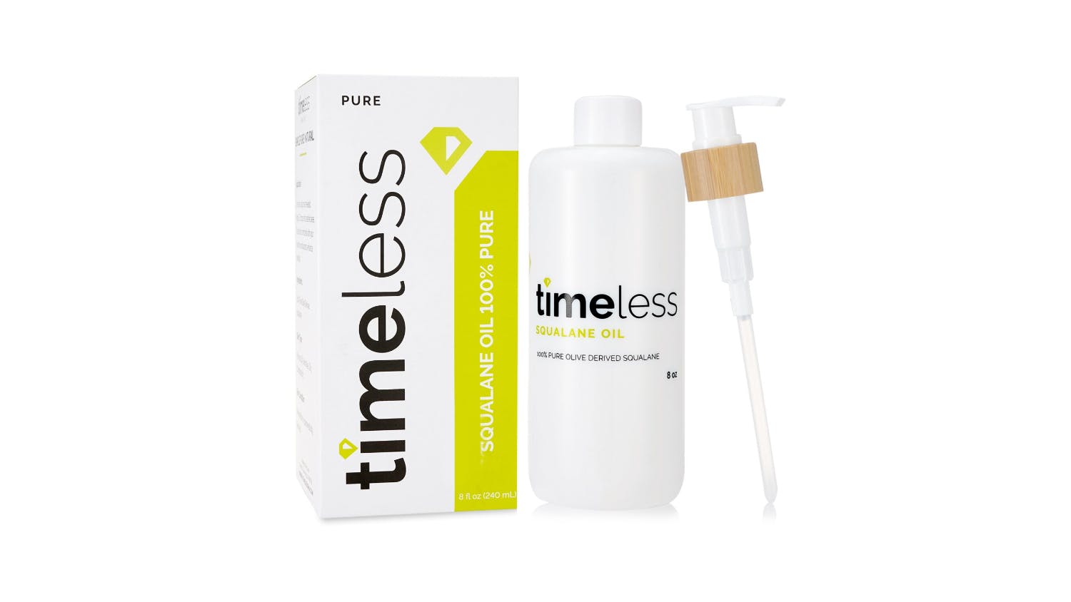 Timeless Skin Care Pure Squalane Oil - 240ml/8oz
