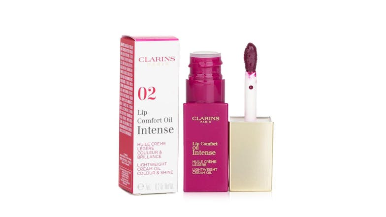 Clarins Lip Comfort Oil Intense - # 02 Intense Plum - 7ml/0.2oz