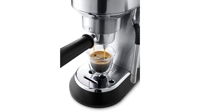 DeLonghi Dedica Arte Manual Coffee Machine - Metal (EC885.M)