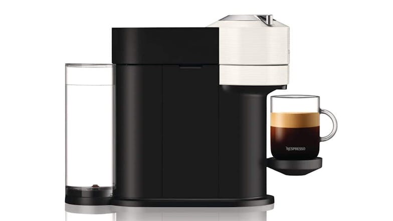 DeLonghi Vertuo Nespresso Capsule Coffee Machine with Aeroccino3 Milk Frother - White (ENV120.WAE)