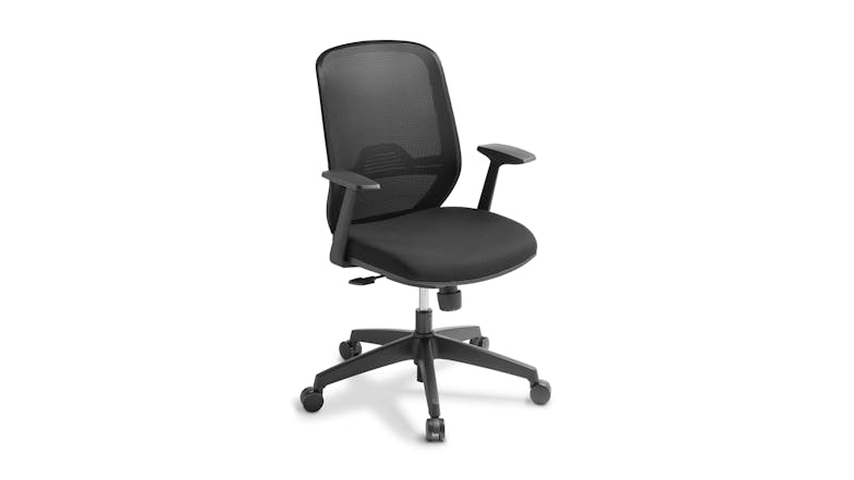 Skip Mesh Back Office Chair with Arms