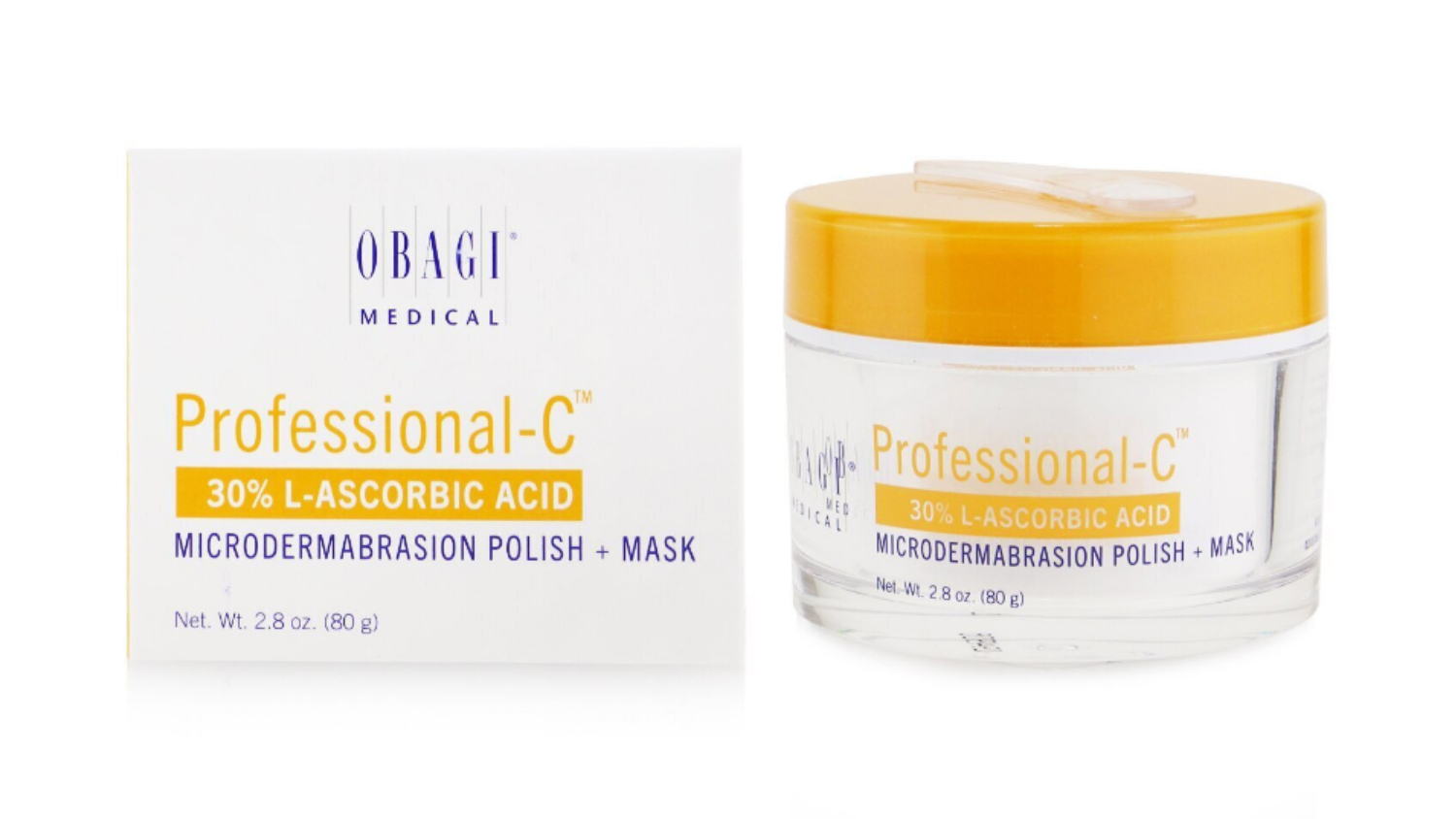 Obagi Professional-C 30% L-Ascorbic Acid Microdermabrasion Polish + Mask - 80g/2.8oz