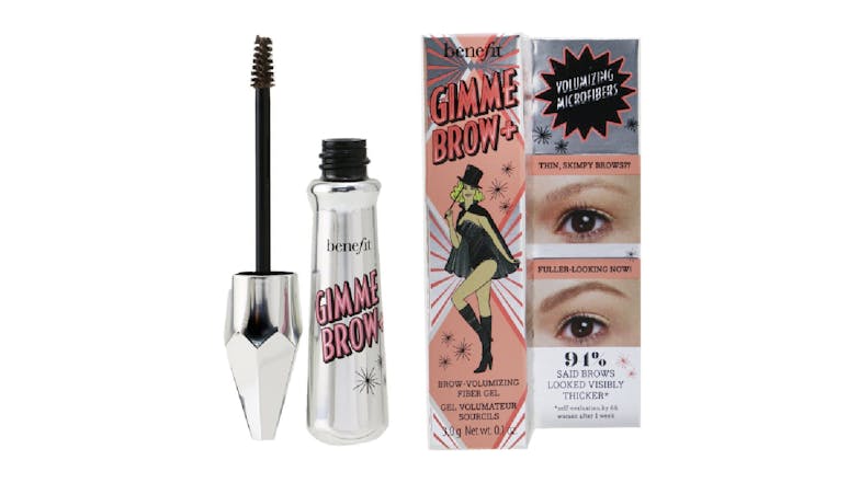 Benefit Gimme Brow+ Volumizing Fiber Gel - #3 (Neutral Light Brown) - 3g/0.1oz