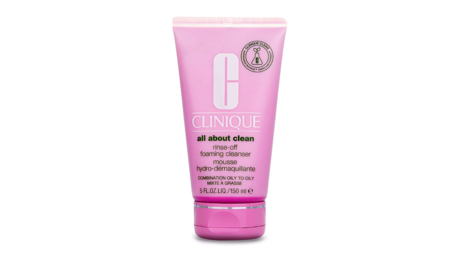 Clinique All About Clean Rinse-Off Foaming Cleanser - For Combination Oily to Oily Skin - 150ml/5oz"