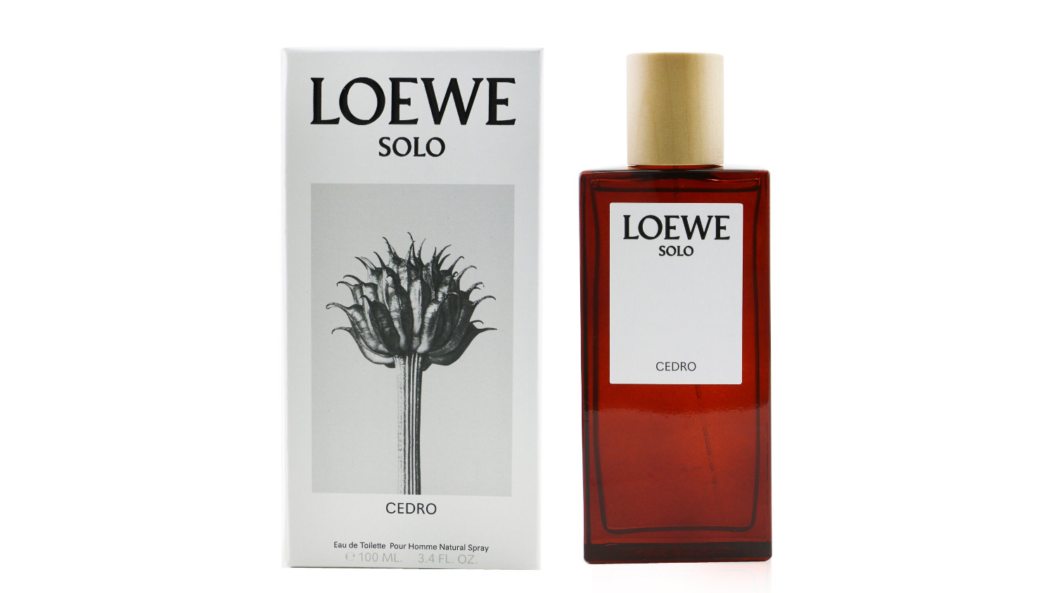 Loewe Solo Cedro Eau De Toilette Spray - 100ml/3.4oz