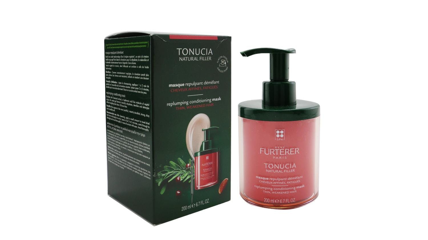 Rene Furterer Tonucia Natural Filler Replumping Conditioning Mask (Thin, Weakened Hair) - 200ml/6.7oz