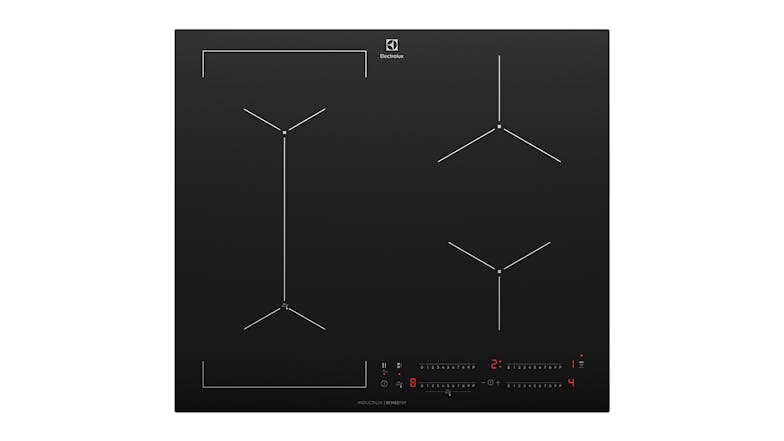 Electrolux 60cm 4 Zone Induction Cooktop - Black Glass (EHI645BE)