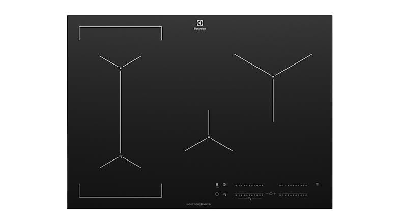 Electrolux 70cm 4 Zone Induction Cooktop - Black Glass (EHI745BE)