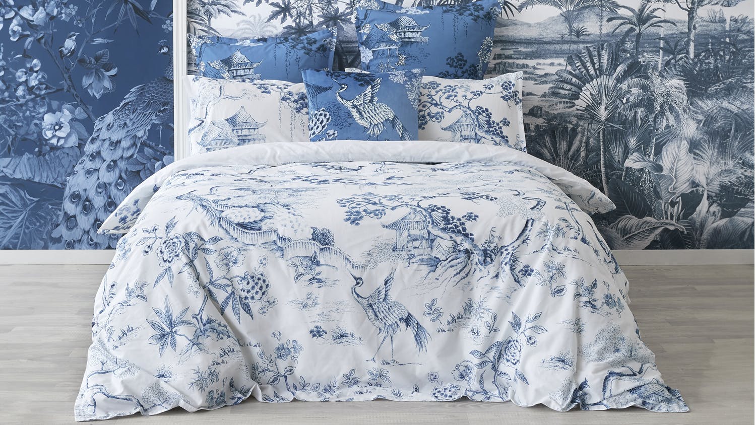 Empress Garden European Pillowcase by Luxotic