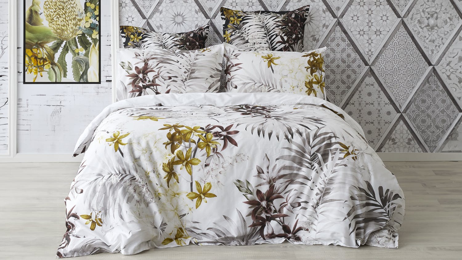 Summer Orchid European Pillowcase by Luxotic