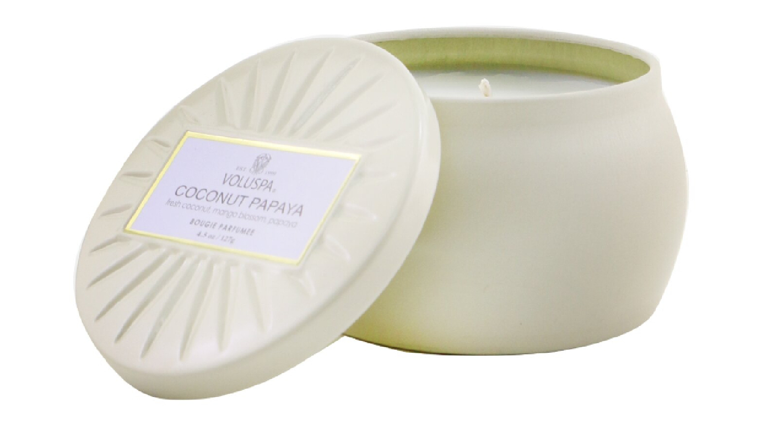 Voluspa Mini Tin Candle - Coconut Papaya - 127g/4.5oz