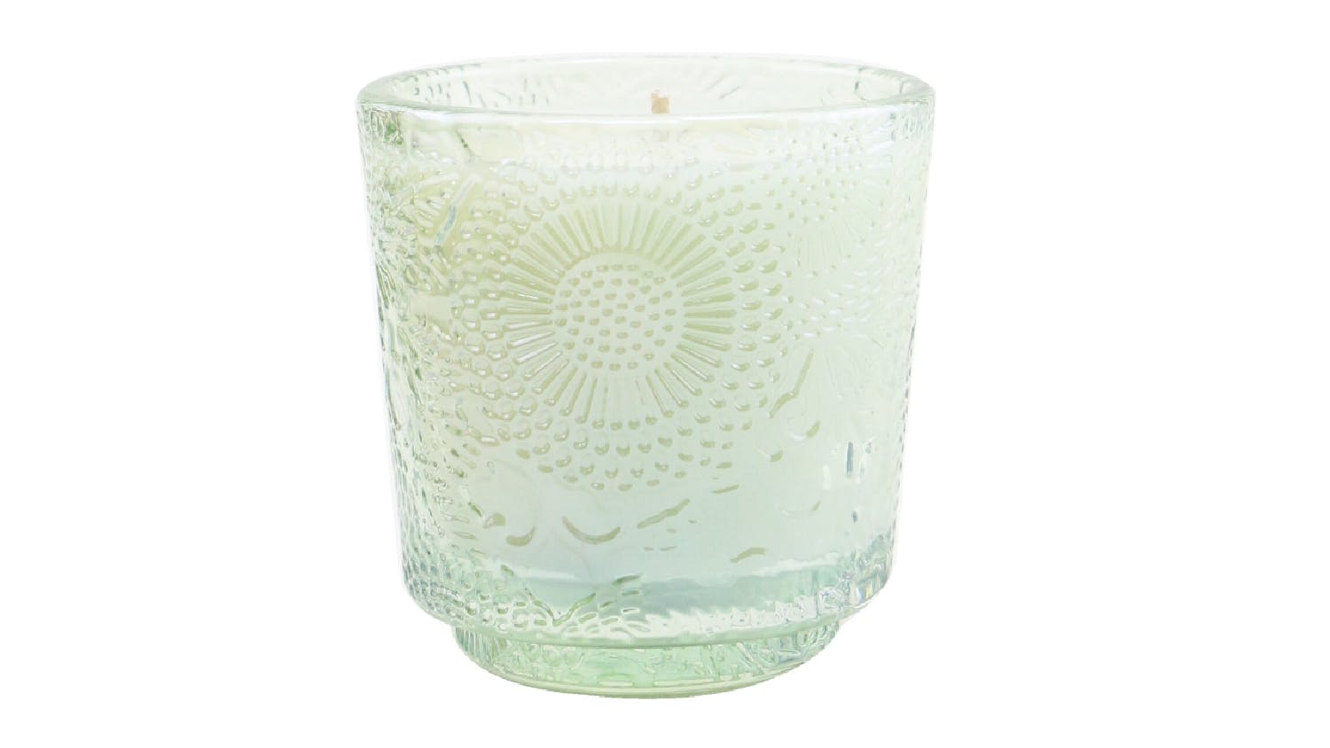 Voluspa Petite Pedestal Candle - White Cypress - 72g/2.5oz