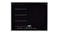 Whirlpool 65cm 3 Zone Induction Cooktop - Black Glass (SMC653FBTIXL)