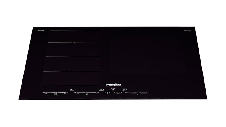 Whirlpool 65cm 3 Zone Induction Cooktop - Black Glass (SMC653FBTIXL)