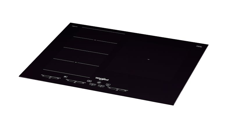 Whirlpool 65cm 3 Zone Induction Cooktop - Black Glass (SMC653FBTIXL)