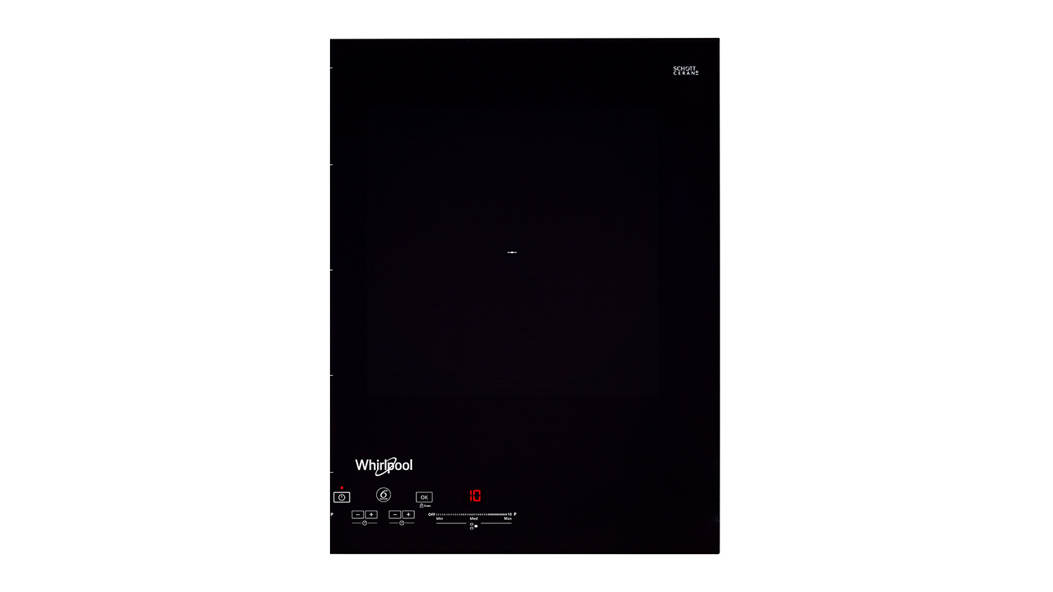Whirlpool 65cm 3 Zone Induction Cooktop Black Glass (SMC653FBTIXL