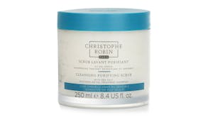 Christophe Robin Cleansing Purifying Scrub with Sea Salt (Soothing Detox Treatment Shampoo) - Sensitive or Oily Scalp - 250ml/8.4oz