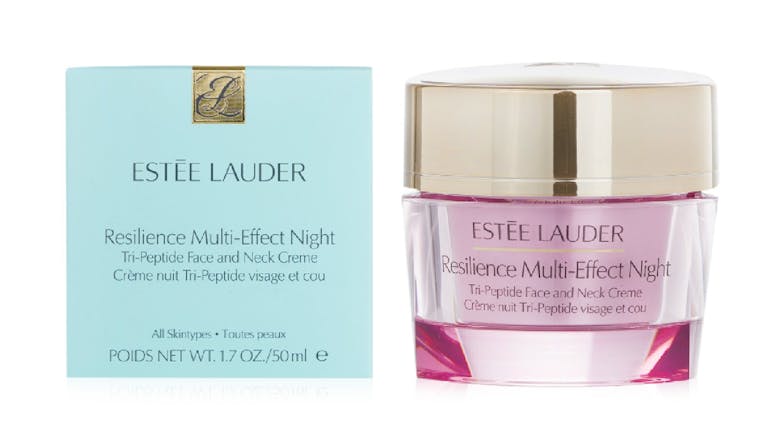 Estee Lauder Resilience Multi-Effect Night Tri-Peptide Face and Neck Creme - 50ml/1.7oz