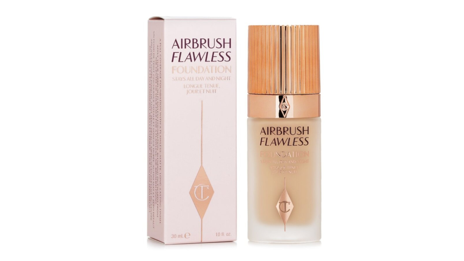 Charlotte Tilbury Airbrush Flawless Foundation - # 4 Warm - 30ml/1oz