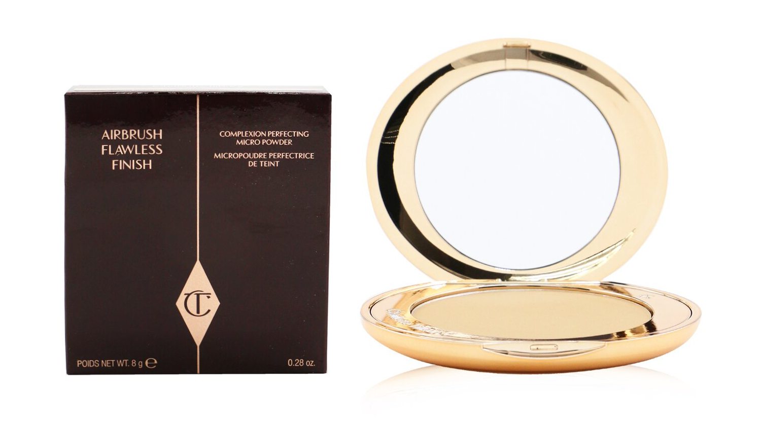 Charlotte Tilbury Airbrush Flawless Finish Powder - # 03 Tan - 8g/0.28oz