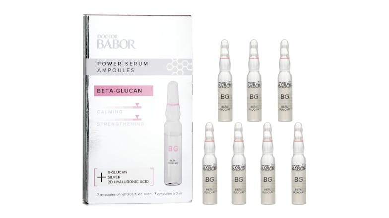 Doctor Babor Power Serum Ampoules - Beta-Glucan - 7x2ml/0.06oz