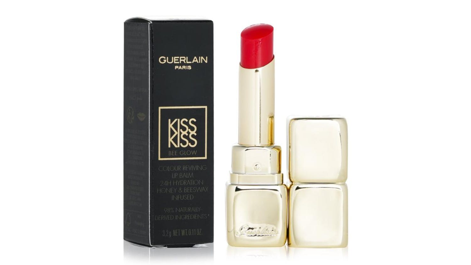 Guerlain KissKiss Bee Glow Lip Balm - # 775 Poppy Glow - 3.2g/0.11oz