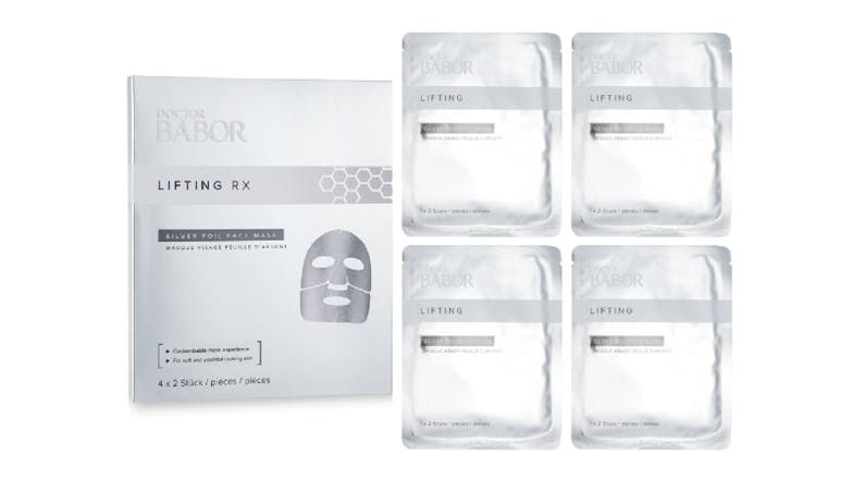 Babor Doctor Babor Lifting Rx Silver Foil Face Mask - 4pcs