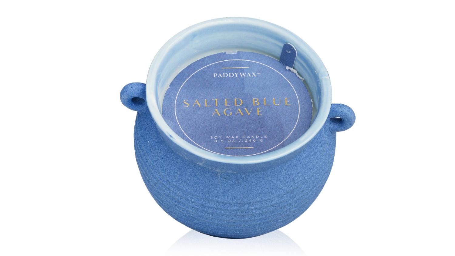 Paddywax Santorini Candle - Salted Blue Agave - 240g/8.5oz"
