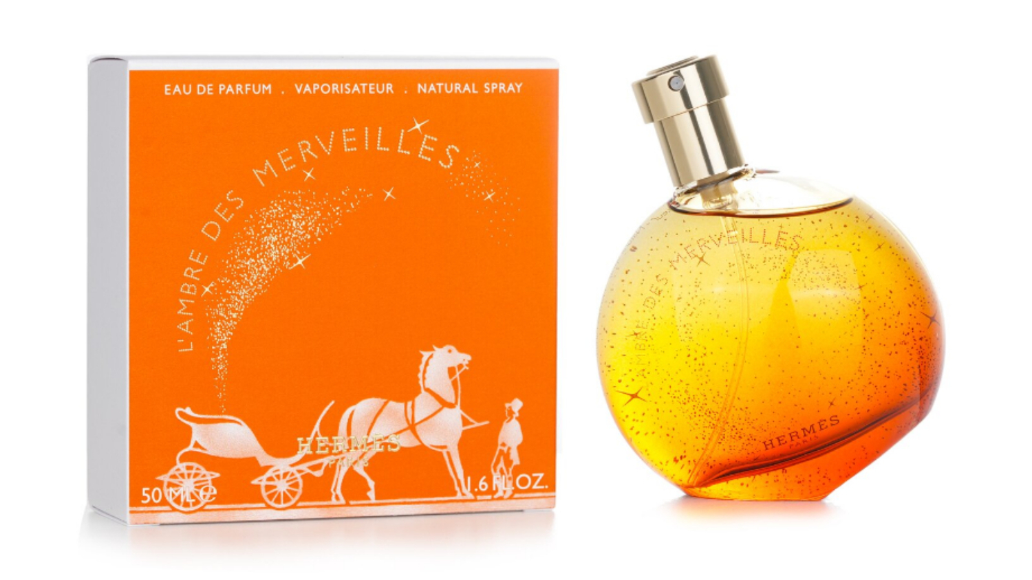 Hermes L'Ambre Des Merveilles Eau De Parfum Spray - 50ml/1.6oz