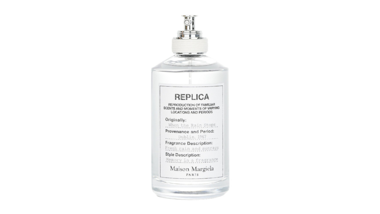Maison Margiela Replica When The Rain Stops Eau De Toilette Spray - 100ml/3.4oz