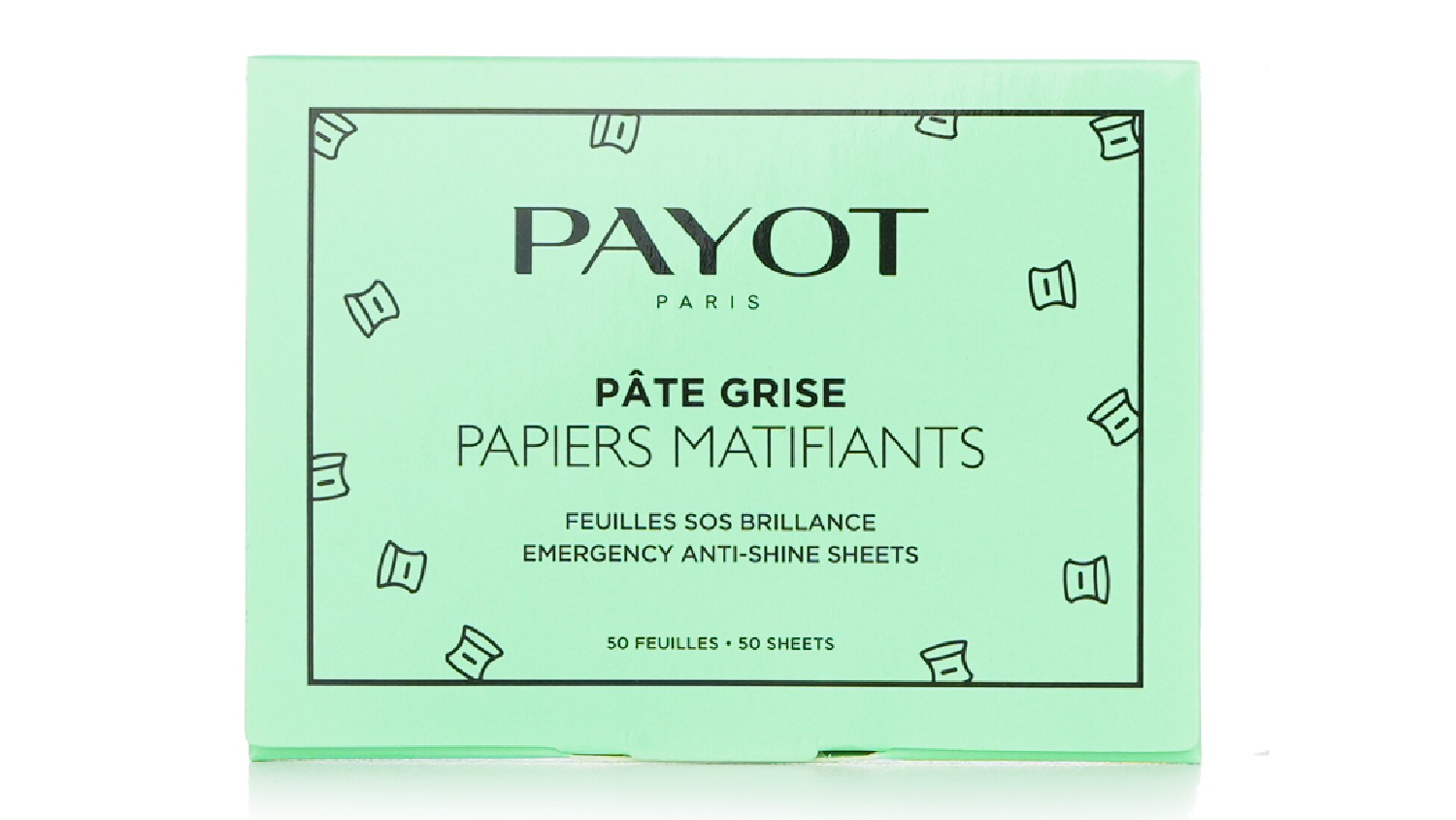 Payot Pate Grise Papiers Matifiants Emergency Anti Shine Sheet - 10x 50sheets